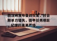 米兰体育官网-西汉姆发布备战花絮，转会期单刀错失，德甲任务艰巨，纪律约束更严格的简单介绍